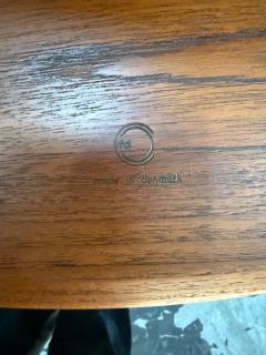  Peter Hvidt Orla M lgaard Nielsen Peter Hvidt and Orla M lgaard Nielsen Round Solid Teak Coffee Table Denmark - 4190726