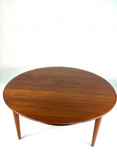  Peter Hvidt Orla M lgaard Nielsen Peter Hvidt and Orla M lgaard Nielsen Round Solid Teak Coffee Table Denmark - 4190731