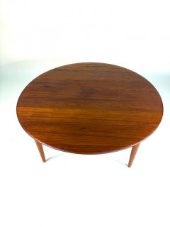  Peter Hvidt Orla M lgaard Nielsen Peter Hvidt and Orla M lgaard Nielsen Round Solid Teak Coffee Table Denmark - 4190733