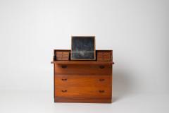  Peter Hvidt Orla M lgaard Nielsen Peter Hvidt and Orla M lgaard Nielsen Round Solid Teak Vanity and Dresser - 4455169