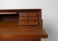  Peter Hvidt Orla M lgaard Nielsen Peter Hvidt and Orla M lgaard Nielsen Round Solid Teak Vanity and Dresser - 4455171