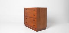  Peter Hvidt Orla M lgaard Nielsen Peter Hvidt and Orla M lgaard Nielsen Round Solid Teak Vanity and Dresser - 4455179
