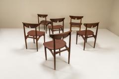  Peter Hvidt Orla M lgaard Nielsen Set of Six Dining Chairs in The Style of Hvidt and M lgaard Denmark 1960s - 3026629