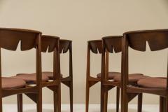  Peter Hvidt Orla M lgaard Nielsen Set of Six Dining Chairs in The Style of Hvidt and M lgaard Denmark 1960s - 3026630