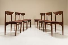  Peter Hvidt Orla M lgaard Nielsen Set of Six Dining Chairs in The Style of Hvidt and M lgaard Denmark 1960s - 3026631