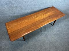  Peter Hvidt Orla M lgaard Nielsen Vintage Danish Mid Century Modern Teak Minerva Coffee Table by Peter Hvidt - 3419770