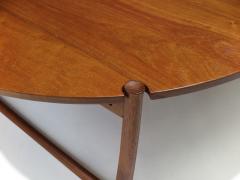  Peter Hvidt Orla M lgaard Nielsen c 1955 Peter Hvidt for France Daverkosen Solid Teak Round Coffee Table - 4316821