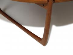  Peter Hvidt Orla M lgaard Nielsen c 1955 Peter Hvidt for France Daverkosen Solid Teak Round Coffee Table - 4316822