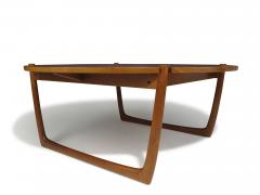  Peter Hvidt Orla M lgaard Nielsen c 1955 Peter Hvidt for France Daverkosen Solid Teak Round Coffee Table - 4316823