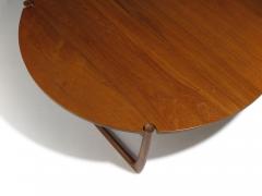  Peter Hvidt Orla M lgaard Nielsen c 1955 Peter Hvidt for France Daverkosen Solid Teak Round Coffee Table - 4316827