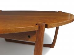  Peter Hvidt Orla M lgaard Nielsen c 1955 Peter Hvidt for France Daverkosen Solid Teak Round Coffee Table - 4316828
