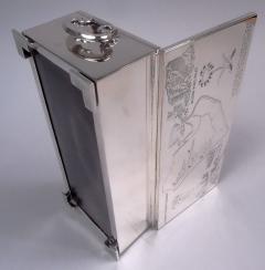  Peter Nicholas Co Ltd English Modern Sterling Silver Box with Saudi Arabia Association - 3798571