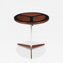  Peter Pepper Products Peter Pepper Products Tripod Resin Side Table w Peace Symbol - 4191261