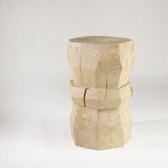  Pfeifer Studio Callen Bleached Wood End Table - 4154511