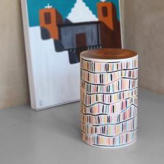  Pfeifer Studio Color Zip Hand Painted Log Table - 3950689