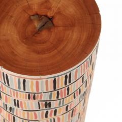  Pfeifer Studio Color Zip Hand Painted Log Table - 3950693