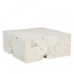  Pfeifer Studio Crema Stone Coffee Table - 4153868