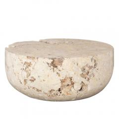  Pfeifer Studio Lira Round Stone Coffee Table - 4154562