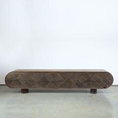  Pfeifer Studio Ossian Carved Bench Table S01 - 4252050