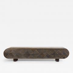 Pfeifer Studio Ossian Carved Bench Table S01 - 4252984