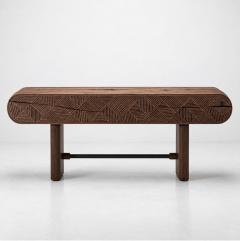  Pfeifer Studio Ossian Carved Console Table - 4812826