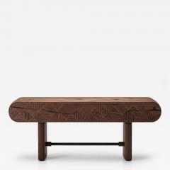  Pfeifer Studio Ossian Carved Console Table - 4812830