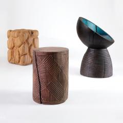  Pfeifer Studio Ossian Hand Carved Log Table - 3950612