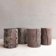 Pfeifer Studio Ossian Hand Carved Log Table - 3950635