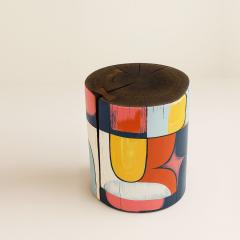  Pfeifer Studio Painted Pop Log Table - 4401322