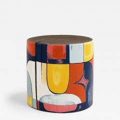  Pfeifer Studio Painted Pop Log Table - 4402264