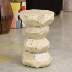  Pfeifer Studio Piedra Bleached Wood Side Table S01 - 4252031