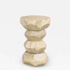  Pfeifer Studio Piedra Bleached Wood Side Table S01 - 4252964