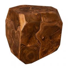  Pfeifer Studio Pyra Teak Side Table - 4154539