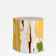  Pfeifer Studio Tachi Hand Painted Log Table - 4110318