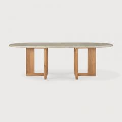  Pfeifer Studio Trestle Outdoor Dining Table - 4154557