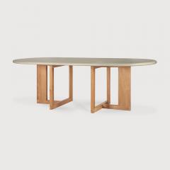  Pfeifer Studio Trestle Outdoor Dining Table - 4154576