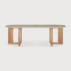  Pfeifer Studio Trestle Outdoor Dining Table - 4154577