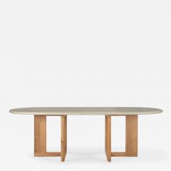  Pfeifer Studio Trestle Outdoor Dining Table - 4159655