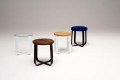  Phase Design Primi Low Stool Upholstered Top - 1859862