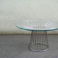  Phase Design Wired Dining Table Glass Top - 1859997