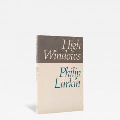  Philip LARKIN High Windows by Philip LARKIN - 3448331
