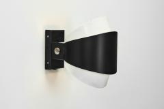  Philips Model NX46 Steel and Iron Wall Lamp for Philips The Netherlands 1950s - 4747037