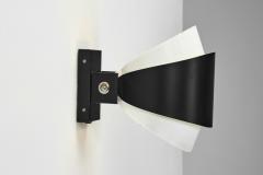  Philips Model NX46 Steel and Iron Wall Lamp for Philips The Netherlands 1950s - 4747038