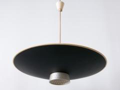  Philips Rare Mid Century Modern 4 Flamed Pendant Lamp DD 39 by Philips Netherlands 1950s - 2810709