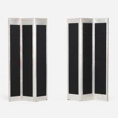  Phillip Llyod Powell PAIR OF SILVERED LEAF AND MIRROR FOLDING SCREEN BY PHILIP LLOYD POWELL - 3429908