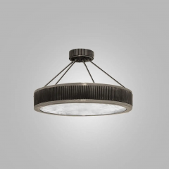  Phoenix Gallery Bespoke BSR24 Rock Crystal Semi Flush Mounts by Phoenix - 2651053