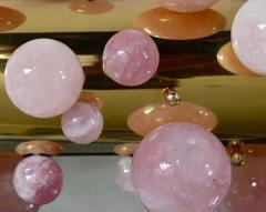  Phoenix Gallery Bespoke Bubble27 Pink Rock Crystal Chandelier by Phoenix - 3493762