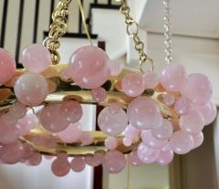  Phoenix Gallery Bespoke Bubble27 Pink Rock Crystal Chandelier by Phoenix - 3493765