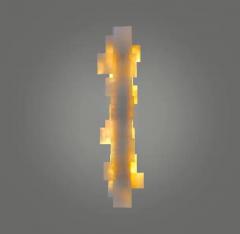  Phoenix Gallery Bespoke CPS42 Rock Crystal Sconces By Phoenix - 3167915