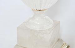  Phoenix Gallery Bespoke Classic Urn Form Rock Crystal Lamps by Phoenix - 3885573